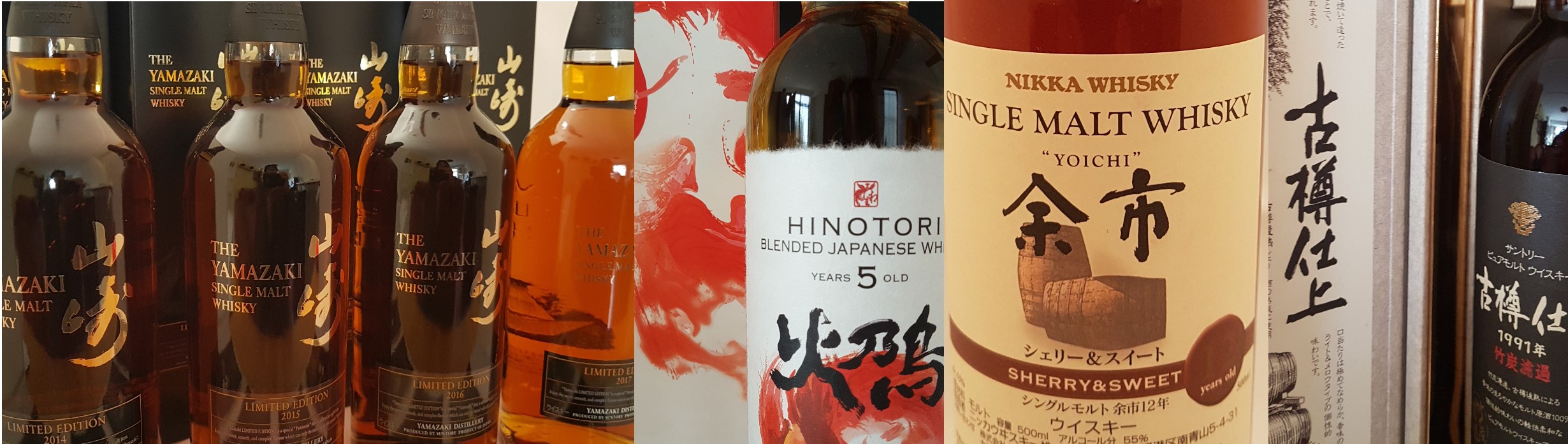 Japanse whiskyproeverij